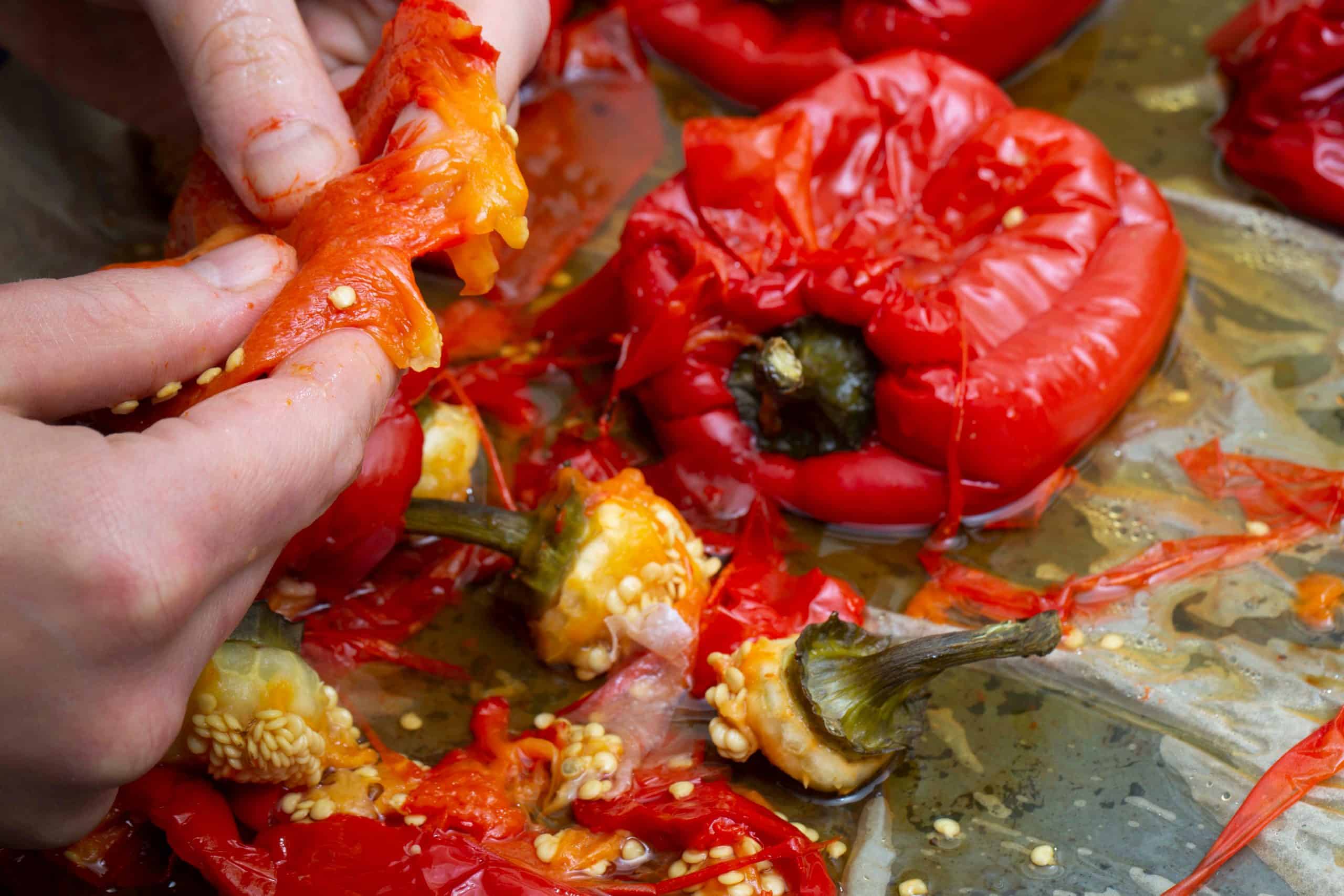 Kako spremiti pečene paprike za zimnicu