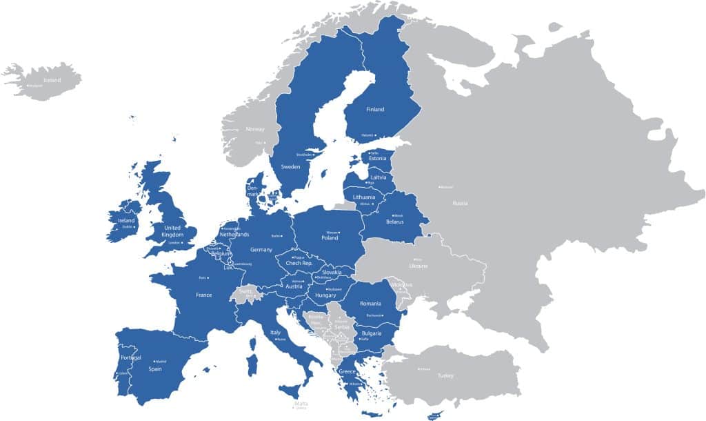 Koliko europa ima država