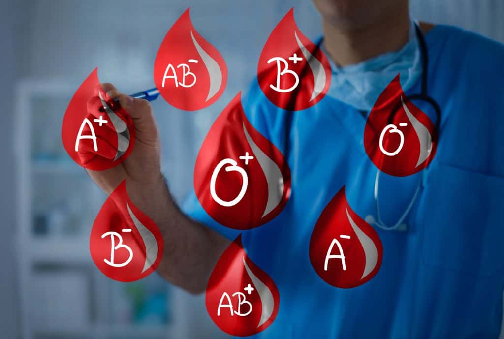 Krvne grupe - A, B, AB i 0