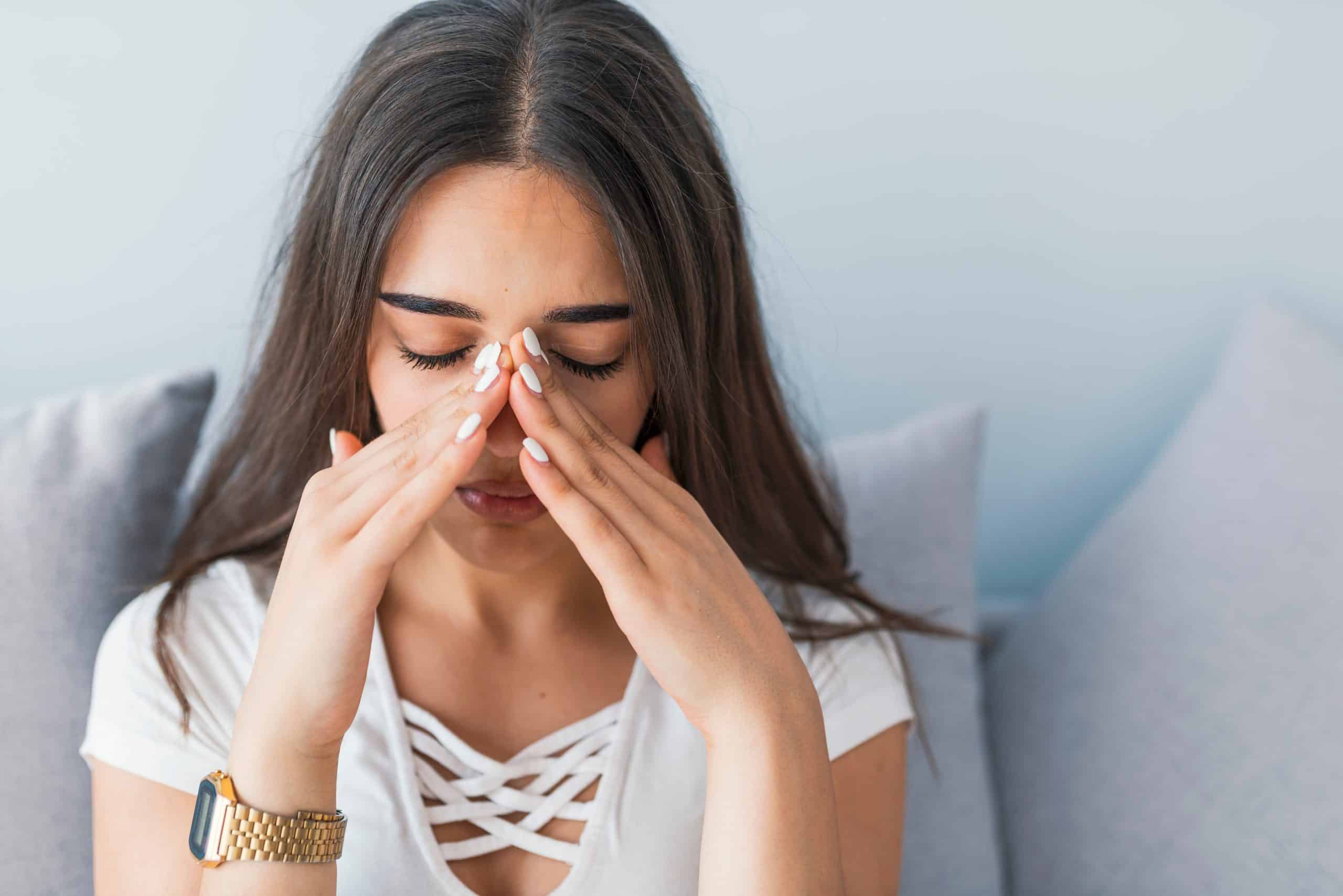 Заложенность носа боль в горле кашель
