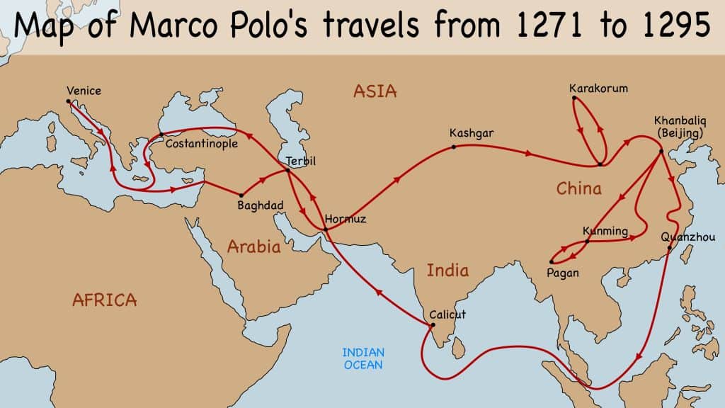 Kako je Marco Polo stigao do Indije