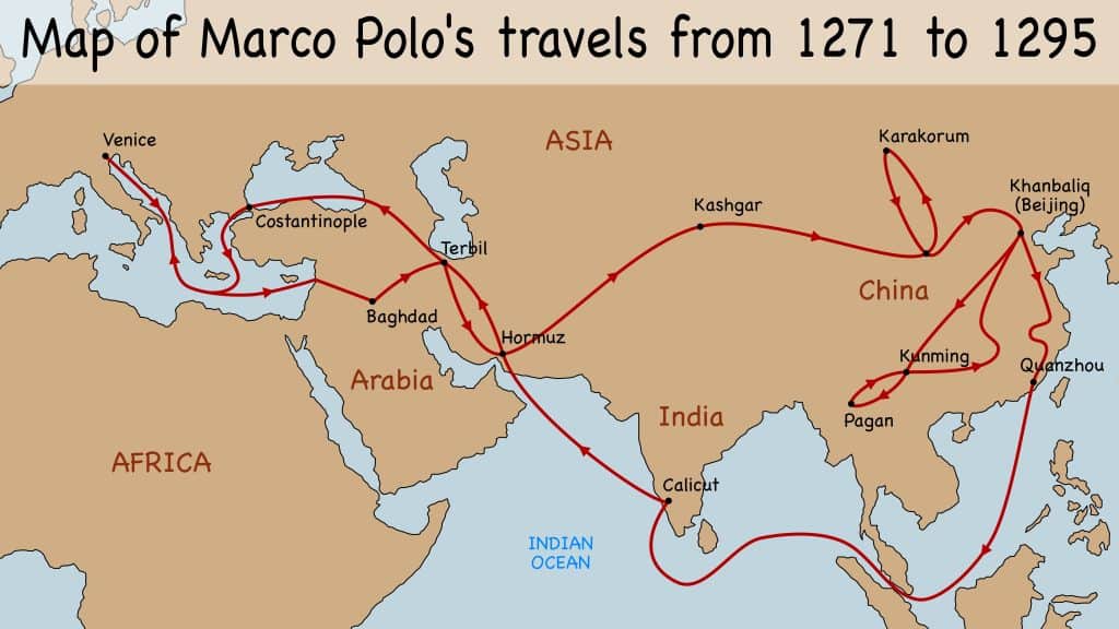 Kako je Marco Polo stigao do Indije