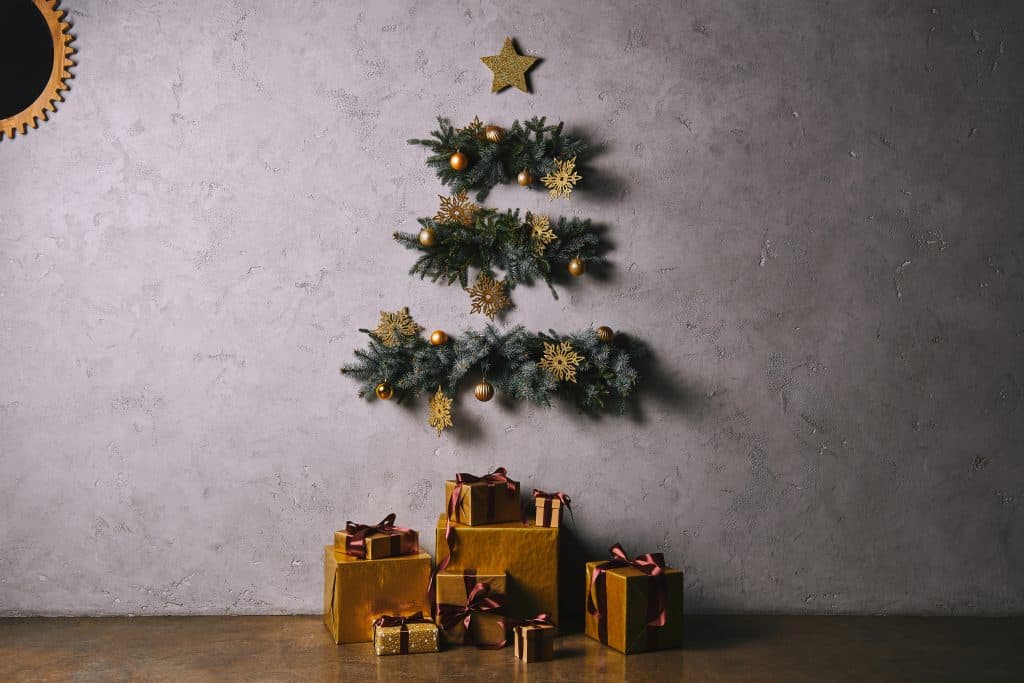 Kako napraviti božićno drvce na zidu