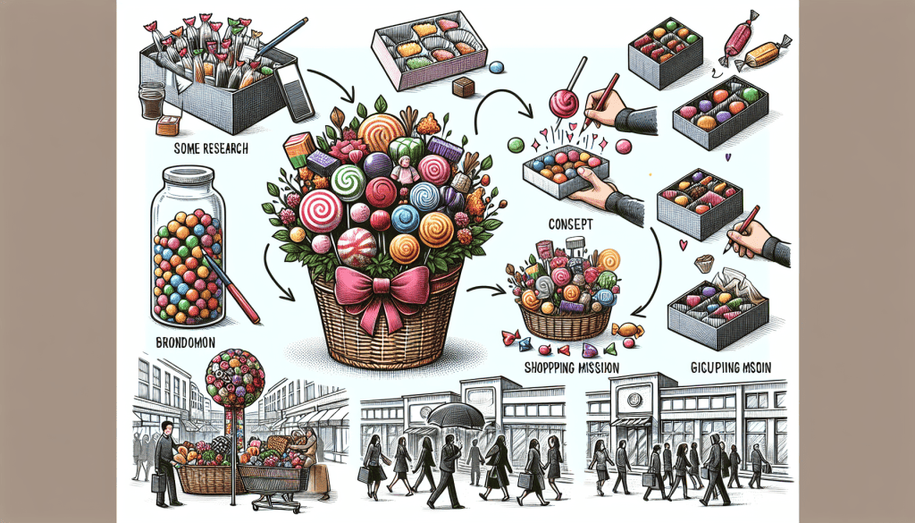 Kako napraviti buket od slatkiša