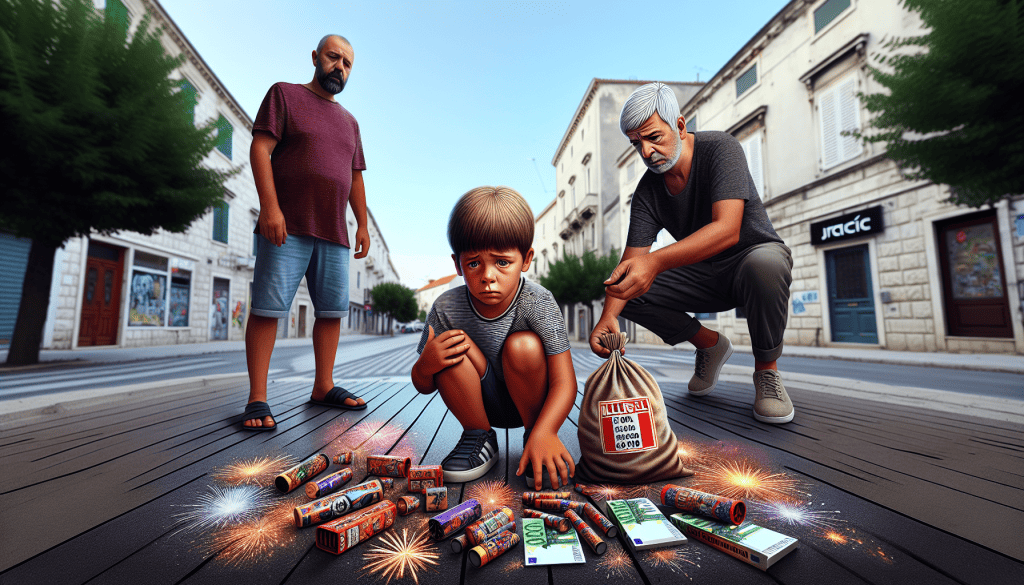 Dijete u Splitu imalo 20 zabranjenih petardi. Roditelji će platiti kaznu do 390 eura