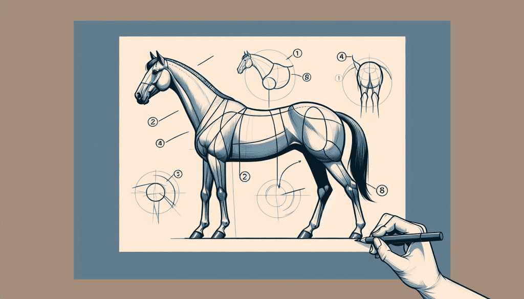 Kako se crta konj
