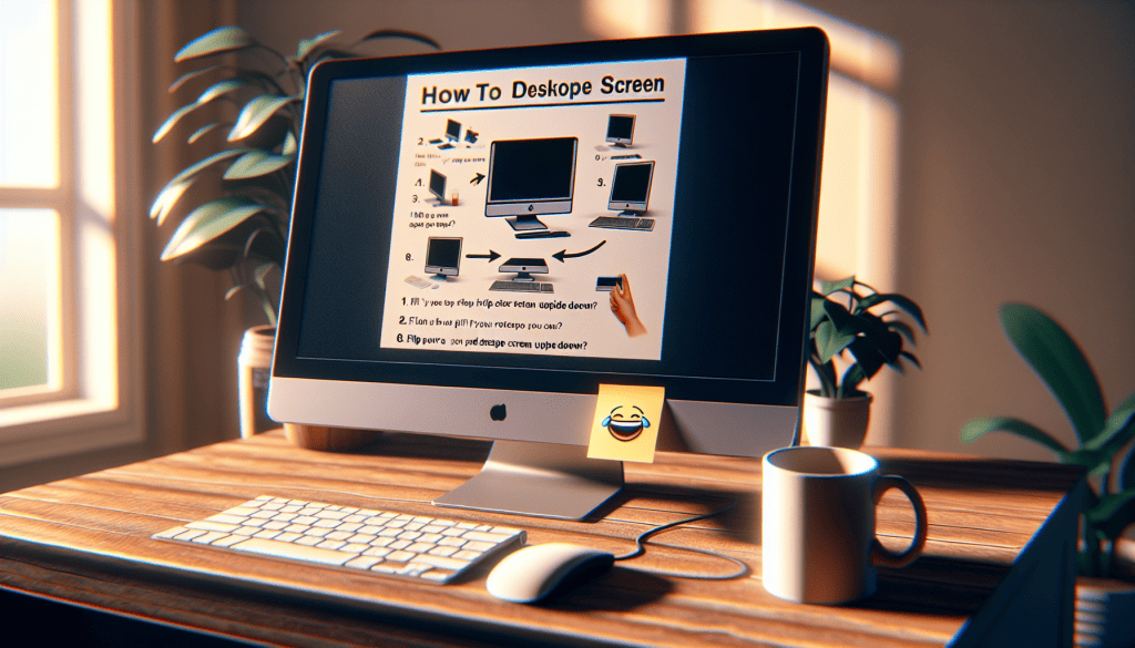 Kako okrenuti desktop naopačke i zavarati prijatelja
