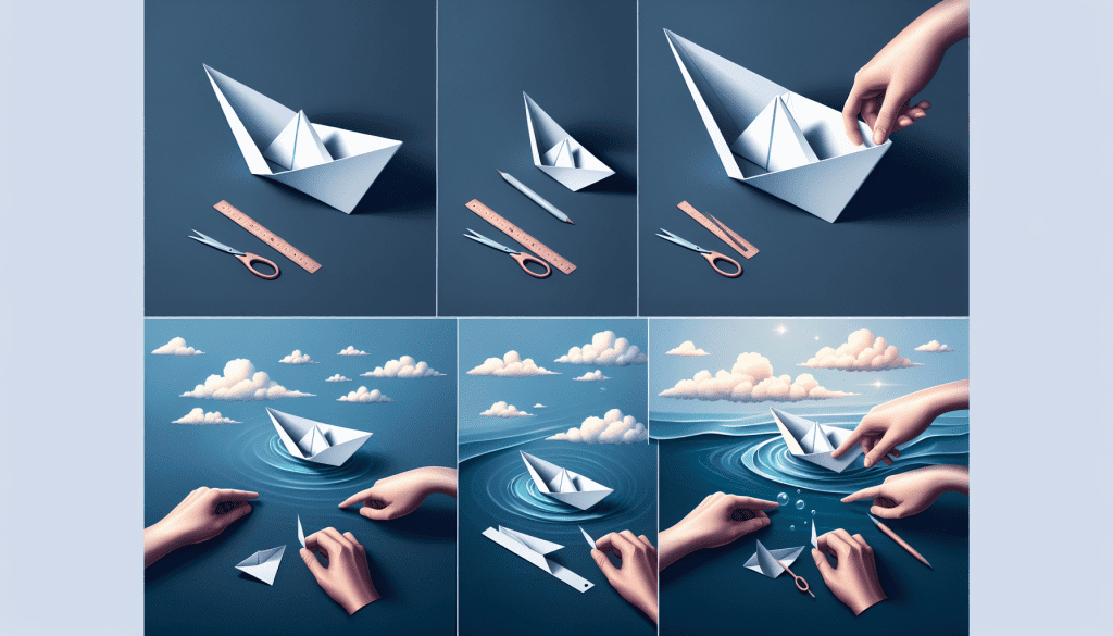 Kako se radi brod od papira