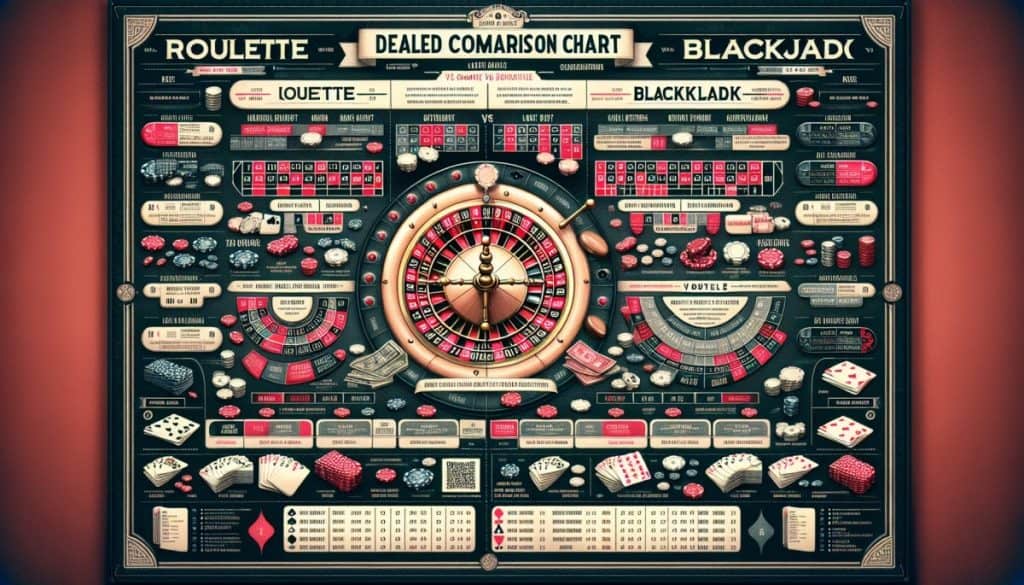 Rulet vs. Blackjack: Koji je najbolji izbor za vas?