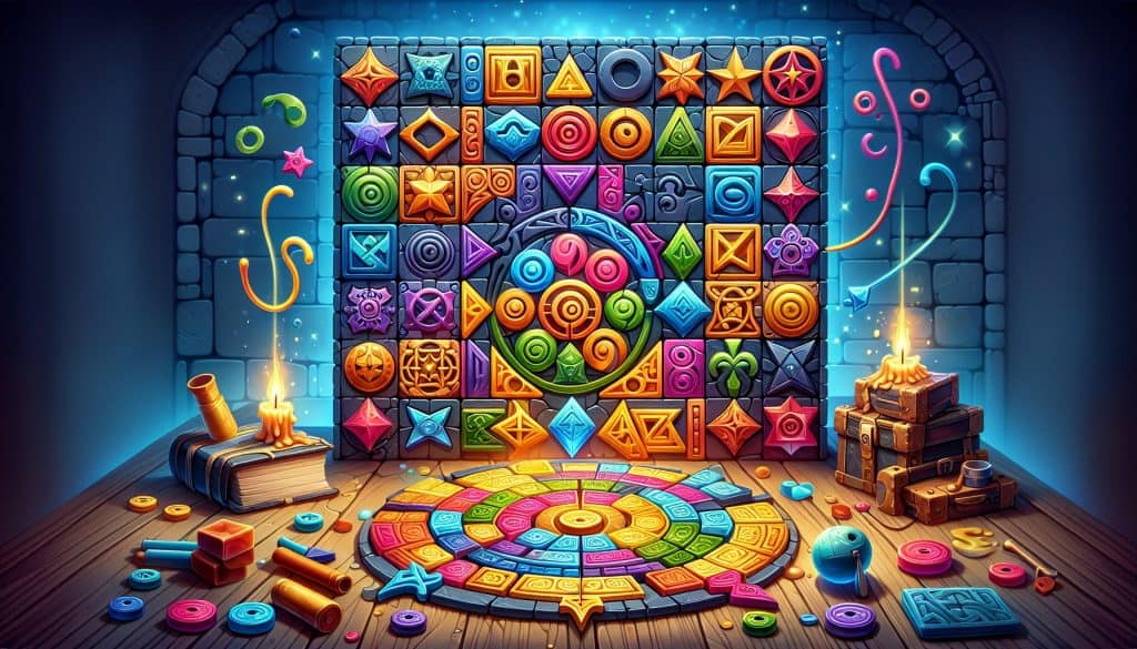 Igre koje sadrže mehaniku pomicanja po mreži simbola