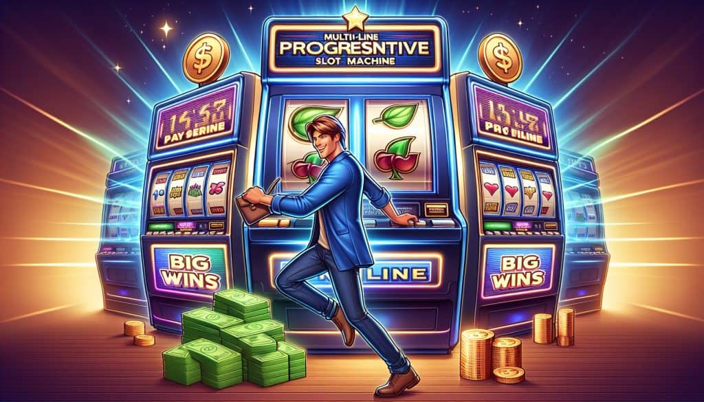 Kako igrati progresivne slotove s više linija Kako igrati progresivne slotove s više linija
